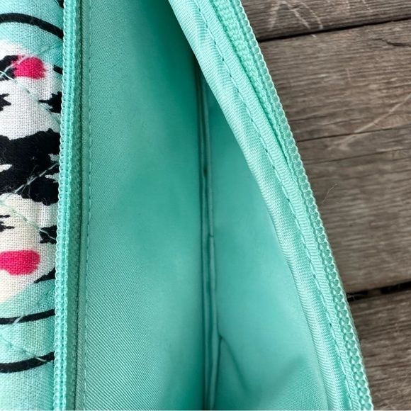 GUC Vera Bradley All in One/ Three in One Trifold Wristlet Pueblo Teal P… - Picture 7 of 13